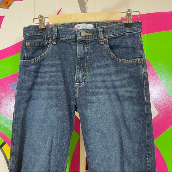 Wrangler Classic Straight Boys Jeans. Size 16 Regular. Adjustable Waist. - Picture 2 of 8